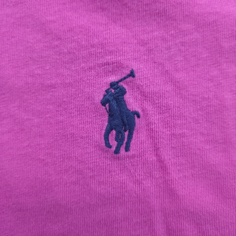 Polo Ralph Lauren Kids Pink Short Sleeve T-Shirt Pony Logo Size XL